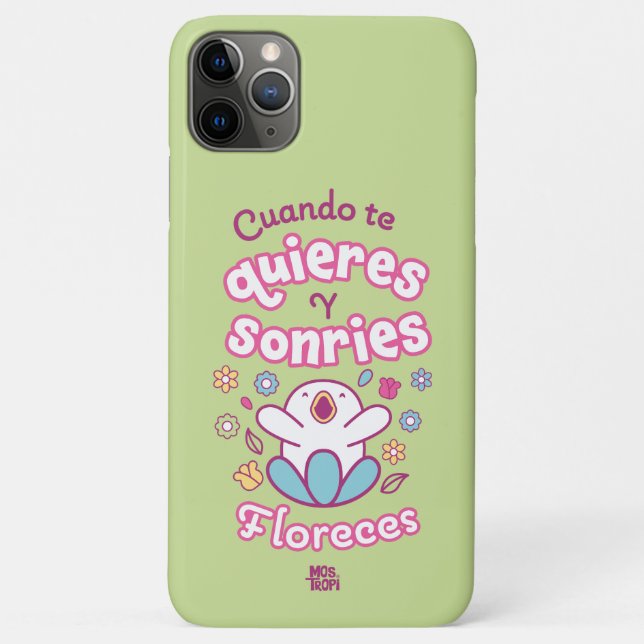 Funda Iphone│Cuando te quieres y sonries Case-Mate iPhone Hülle (Rückseite)