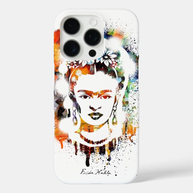 Funda iphone Frida Spray 16 Pro Hülle (Rückseite)