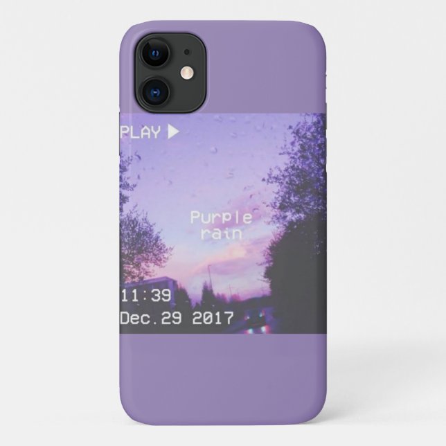 FUNDA IPHONE LILA AESTHETIC Case-Mate iPhone HÜLLE (Rückseite)