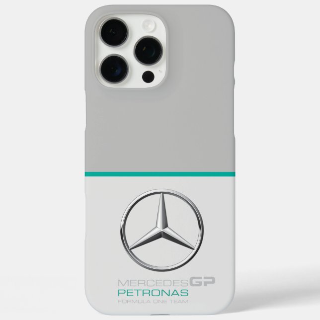 FUNDA MERCEDES F1 TEAM iPhone 16 PRO MAX HÜLLE (Rückseite)