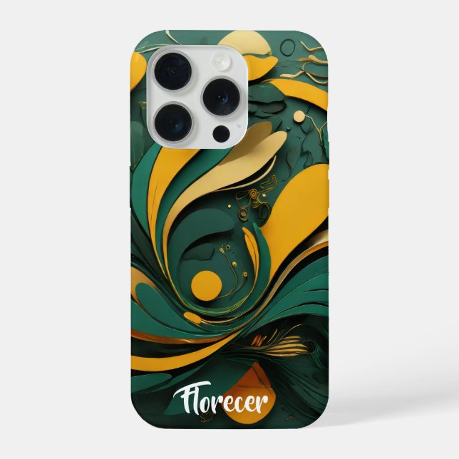 Funda para Celular Arte Biodiversidad Viva iPhone 15 Pro Hülle (Rückseite)