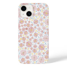 Funda para iPhone con divertido patrón flor