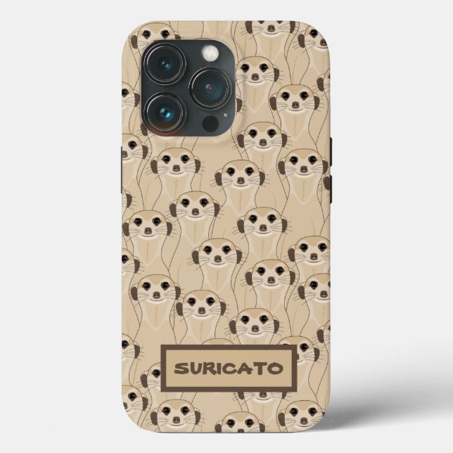 Funda Para iPhone Meerkats - Suricata Case-Mate iPhone Hülle (Rückseite)