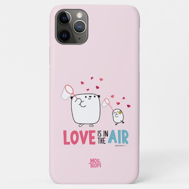 Funda para Iphone Mostropi│Love is in the air Case-Mate iPhone Hülle (Rückseite)