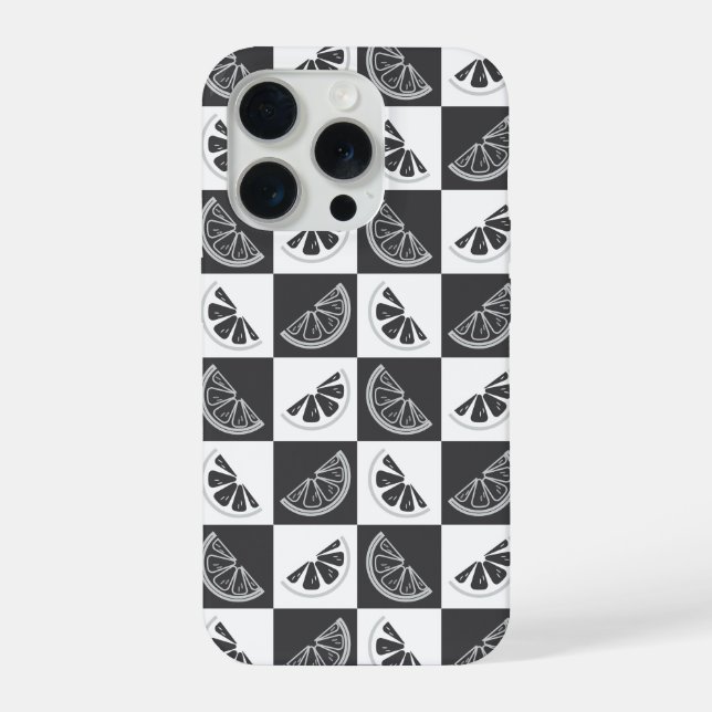 Funda para móvil iphone diseño citricos 15 pro hülle (Rückseite)