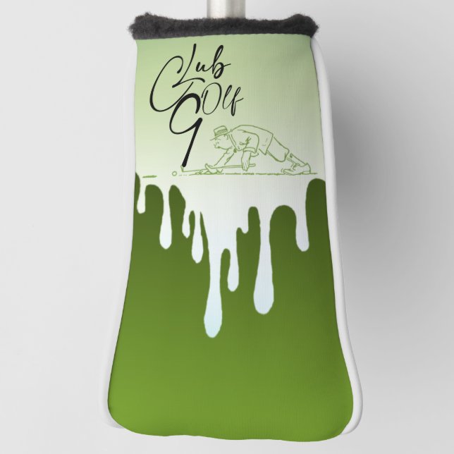 Funda para palo de golf con golfista gracioso golf headcover (Rotieren 90)