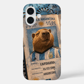 Funda Pasaporte Capibarra iPhone 16 Hülle