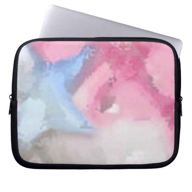 Fundamentärmel blau_10 laptopschutzhülle (Vorderseite)