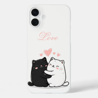 Fundas de gatitos para iPhone iPhone 16 Plus Hülle