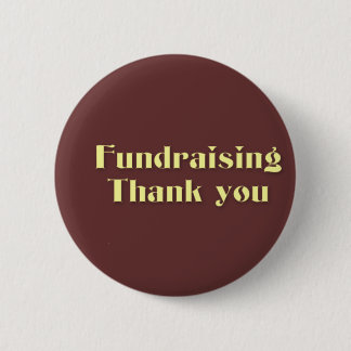 Fundraising Dankeschön Abzeichen Button