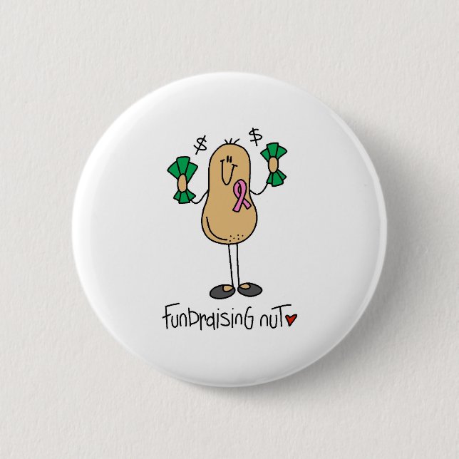 Fundraising-Nuss Button (Vorderseite)