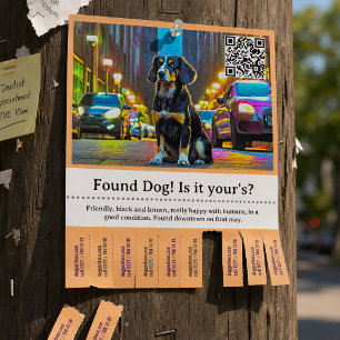 Fundvorlage zum Abreißen  Flyer
