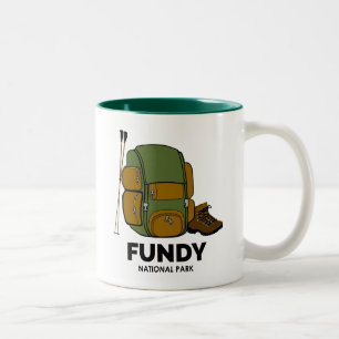 Fundy Nationalpark-Rucksack Zweifarbige Tasse