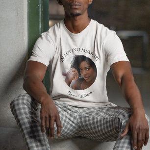 Funérailles commémoratives Nom de la photo T-Shirt