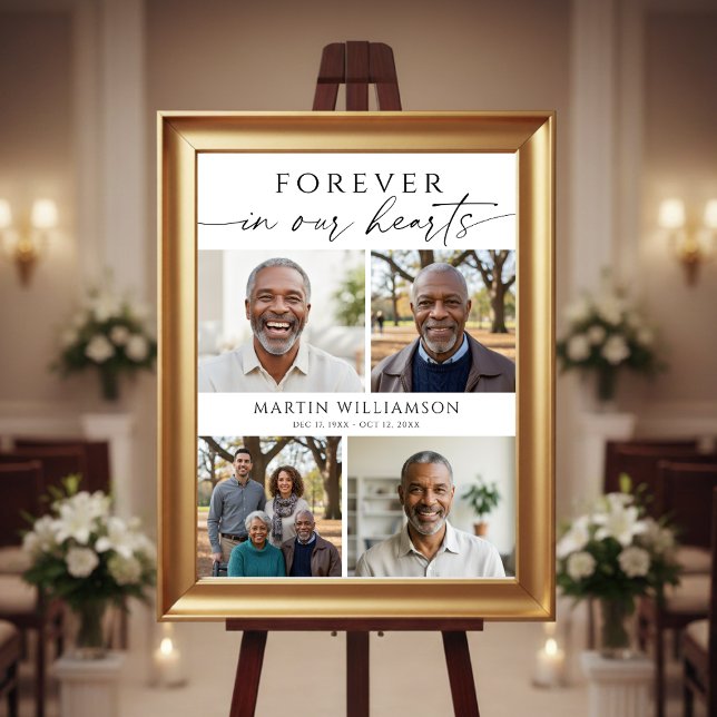 Funeral Forever In Our Hearts 4 Photos Poster (Von Creator hochgeladen)