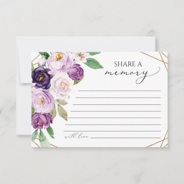 Funeral Partager une carte mémoire (Devant)