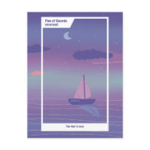 Fünf der Schwerter umgekehrt Tarot-Inspirierte Kun