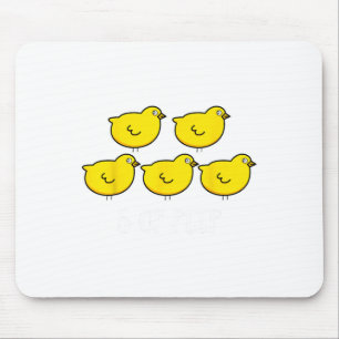 Fünf der Therapeuten für Peep Fun Mousepad
