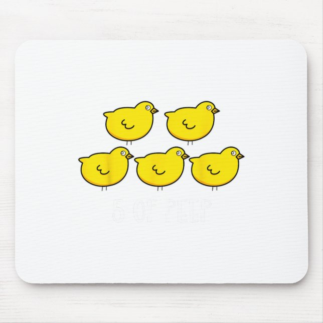 Fünf der Therapeuten für Peep Fun Mousepad (Vorne)
