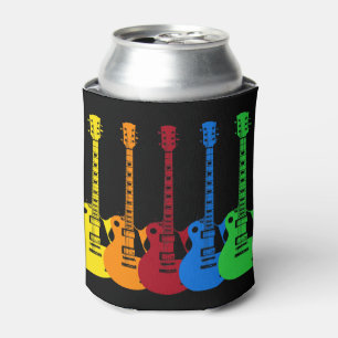 Fünf E-Gitarren Dosenkühler