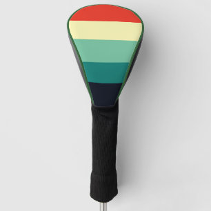Fünf Farben Combo - Blue Aqua Green Yellow Red Golf Headcover