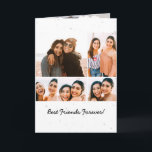 Fünf FotoCollage Best Friends Celebration Card Einladung<br><div class="desc">Wählen Sie 5 schöne Fotos von Ihnen,  um diese hübsche gefaltete Karte zu erstellen.</div>