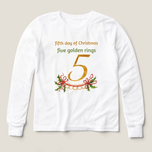 Fünf goldene Ringe (Design Vorderseite)