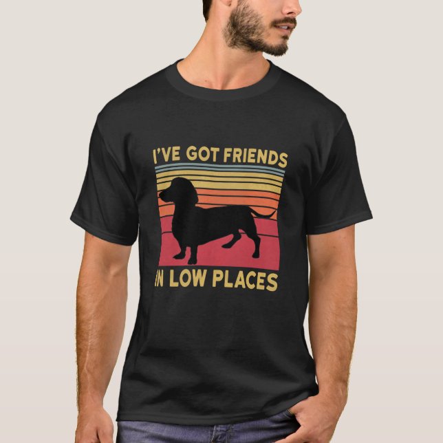 Fünf got Freunde an niedrigen Orten T-Shirt (Vorderseite)