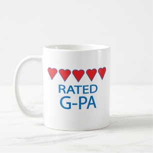 Fünf Herz G-Pa Kaffeetasse