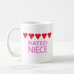Fünf-Herz-Nichte Kaffeetasse