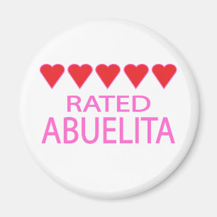 Fünf Herzen Abuelita Magnet