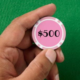 Fünf Hundert Dollar (Logo) Pokerchips