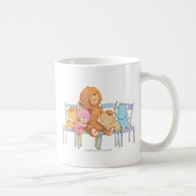 Fünf knuddelig und bunt betrifft Stühle Kaffeetasse (Rechts)