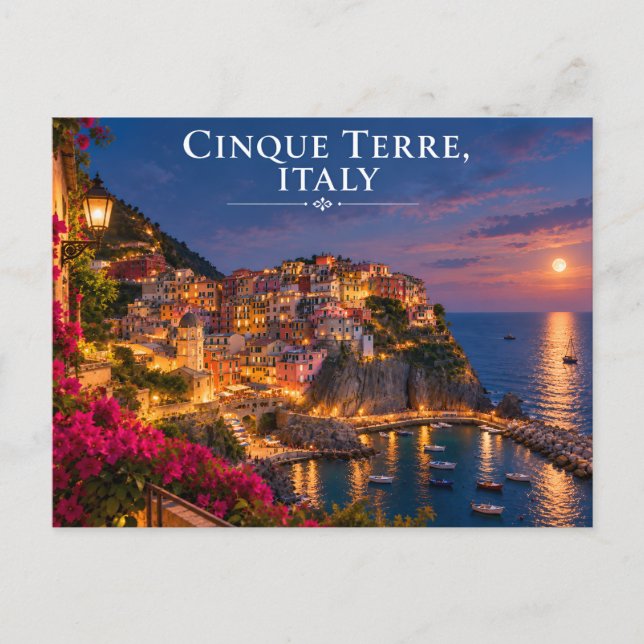 Fünf Länder Italien Postkarte (Vorderseite)