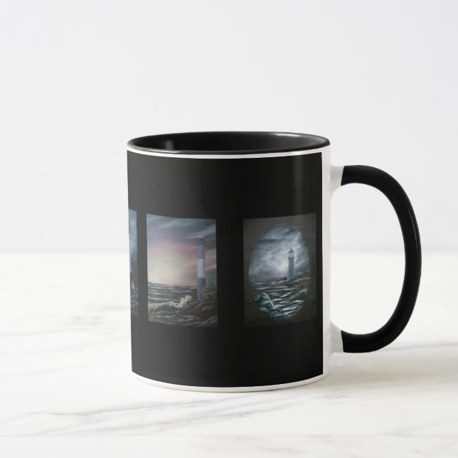 Fünf Leuchtturm-Tasse Tasse (Rechts)
