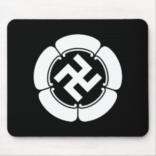 Fünf Melonen mit fünf geteiltem Swastika in den Ec Mousepad