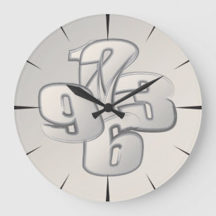 Fünf Minuten Große Wanduhr