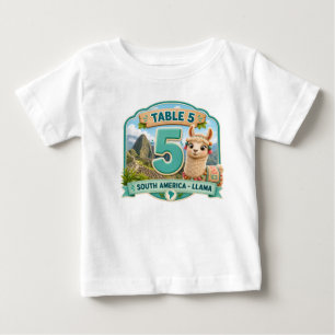 Fünf Monate Kleiner Abenteuer Meilenstein Baby T-shirt