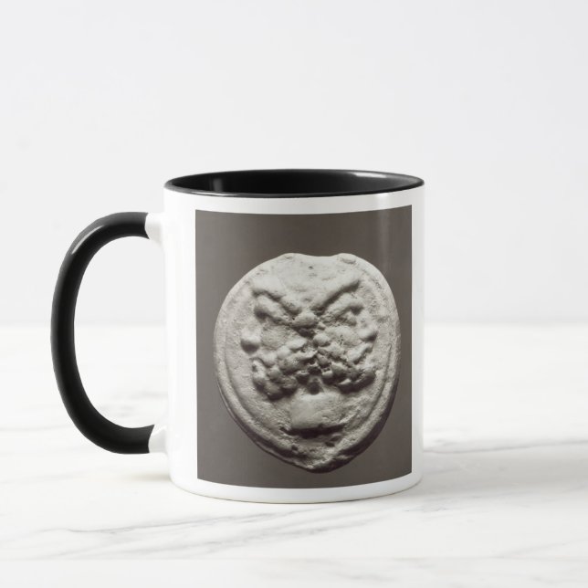 Fünf Münzen, die Janus, Jupiter darstellen Tasse (Links)