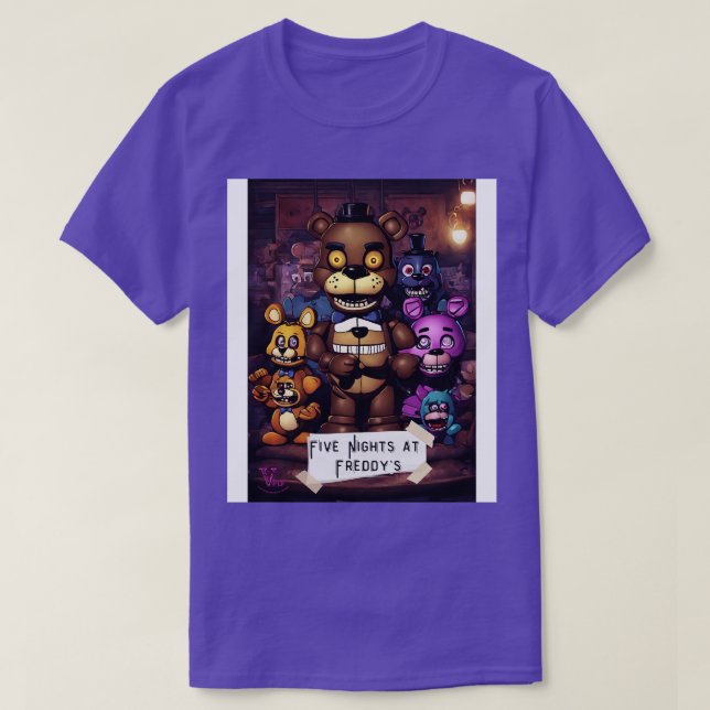 Fünf Nächte bei Freddys T-Shirt (Design vorne)