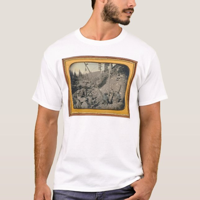 Fünf Riverbedbergmänner… (40064) T-Shirt (Vorderseite)