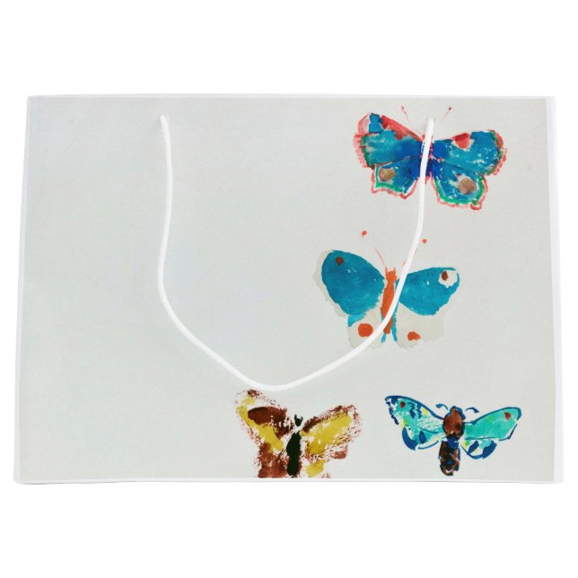 Fünf Schmetterlinge, Redon Große Geschenktüte (Vorderseite)