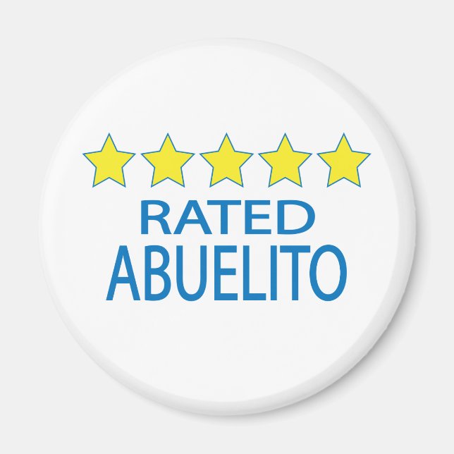 Fünf-Sterne-Abuelito Magnet (Vorne)
