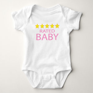 Fünf-Sterne-Baby Baby Strampler