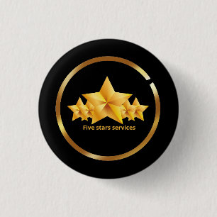 Fünf Sterne Button