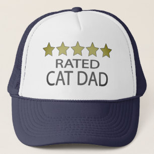 Fünf-Sterne-Cat-Vater Truckerkappe