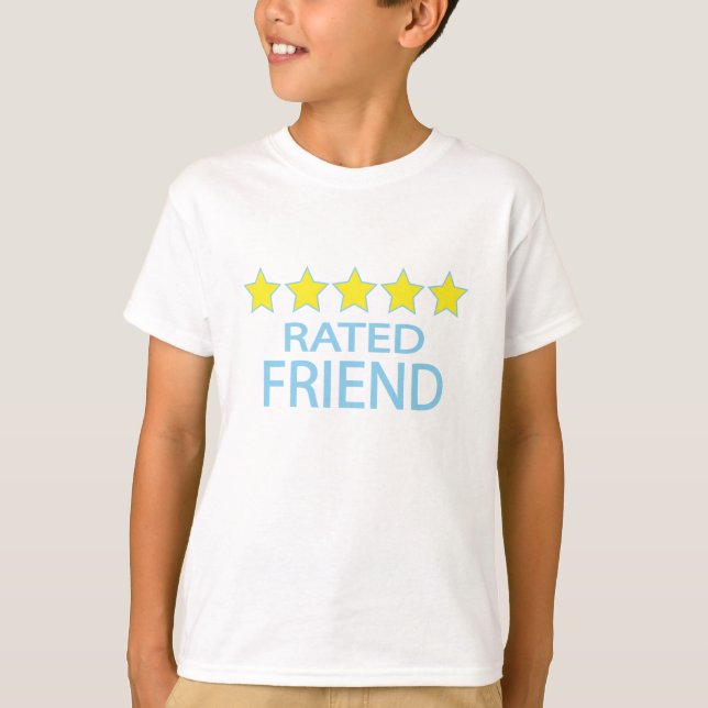 Fünf-Sterne-Freunde T-Shirt (Vorderseite)