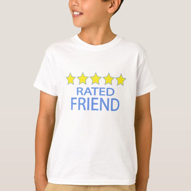 Fünf-Sterne-Freunde T-Shirt (Vorderseite)