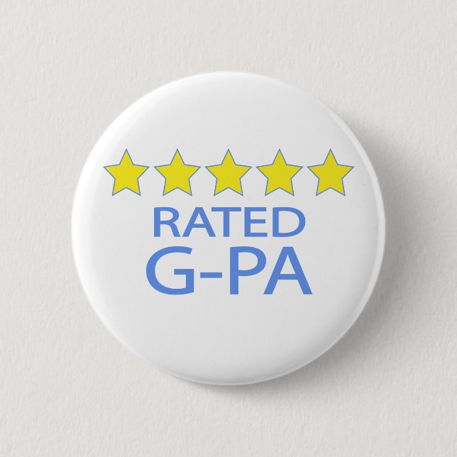 Fünf Sterne G-Pa Button (Vorderseite)