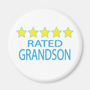 Fünf Sterne Grandson Magnet
